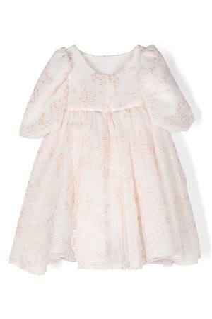 Abito in tulle bianco e rosa chiaro LA STUPENDERIA KIDS | CJAB74X63.